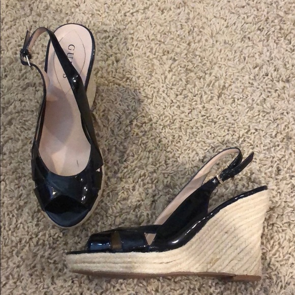 Guess black wedges - Picture 2 of 6